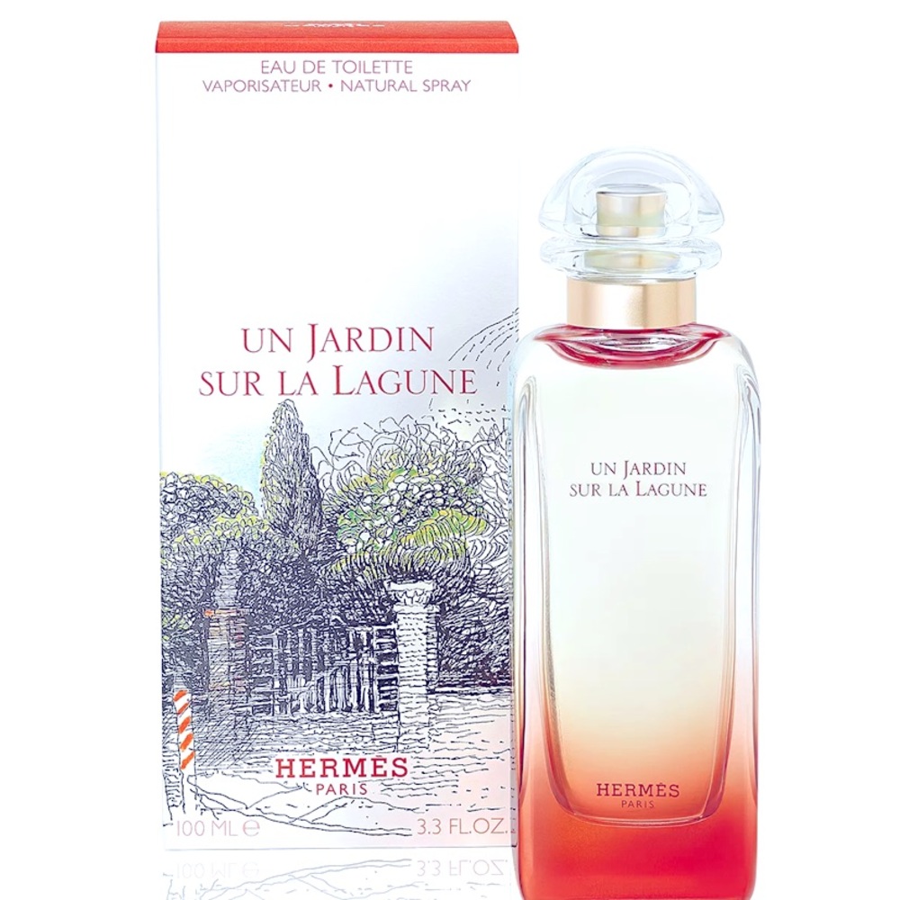 UN JARDIN SUR LA LAGUNE HERMÈS PERFUME NEW in box wrapped Eau de Toilette 3.3oz
